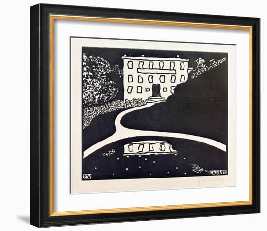 The Night-Félix Vallotton-Framed Giclee Print