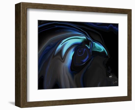 The Nighthawk-Rabi Khan-Framed Art Print