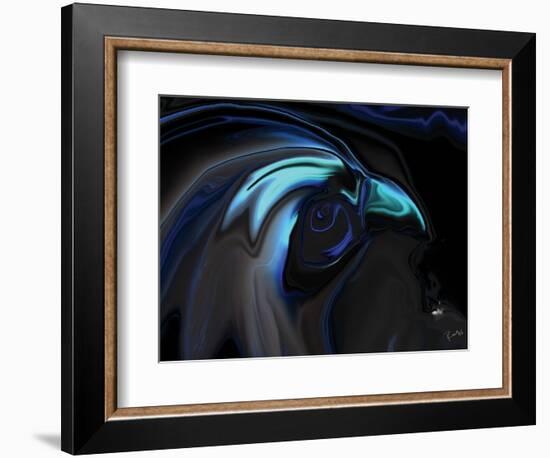 The Nighthawk-Rabi Khan-Framed Art Print