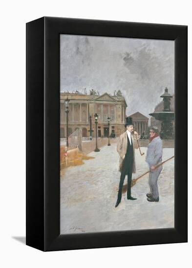 The Nighthawk-Jean Louis Forain-Framed Premier Image Canvas