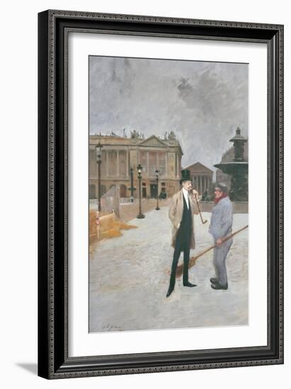 The Nighthawk-Jean Louis Forain-Framed Giclee Print