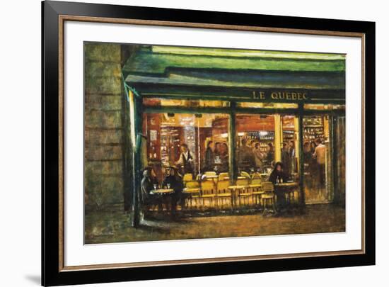 The Nighthawks, St Germain-Clive McCartney-Framed Giclee Print