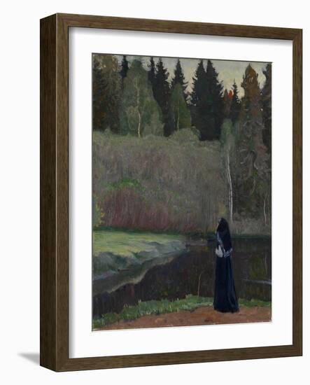 The Nightingale Is Singing, 1918-Mikhail Vasilyevich Nesterov-Framed Giclee Print