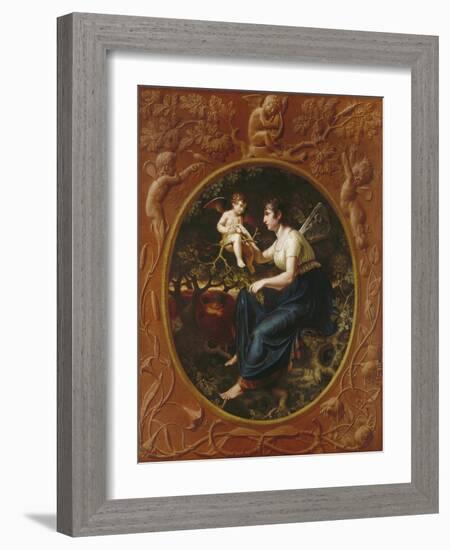 The Nightingale's Lesson, 1804/05-Philipp Otto Runge-Framed Giclee Print