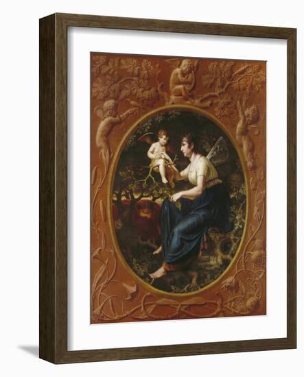 The Nightingale's Lesson, 1804/05-Philipp Otto Runge-Framed Giclee Print