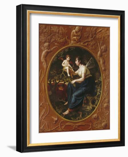 The Nightingale's Lesson, 1804/05-Philipp Otto Runge-Framed Giclee Print