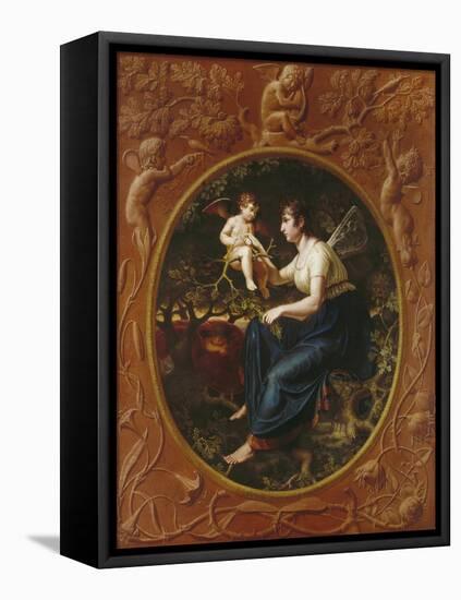 The Nightingale's Lesson, 1804/05-Philipp Otto Runge-Framed Premier Image Canvas
