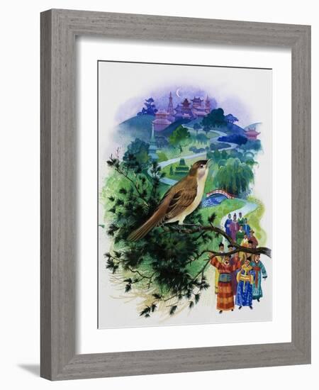 The Nightingale-Andrew Howat-Framed Giclee Print