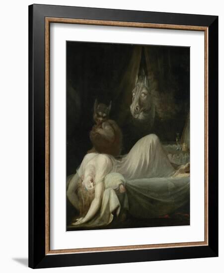 The Nightmare, 1790/91-Henry Fuseli-Framed Giclee Print