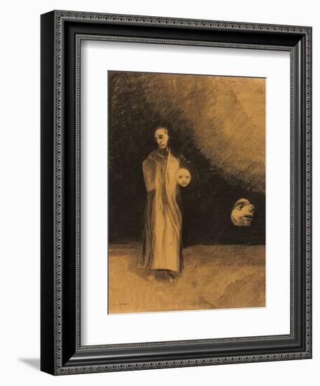 The Nightmare, 1881-Odilon Redon-Framed Giclee Print