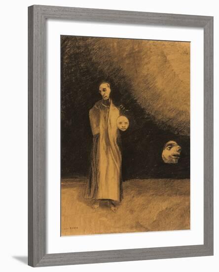 The Nightmare, 1881-Odilon Redon-Framed Giclee Print