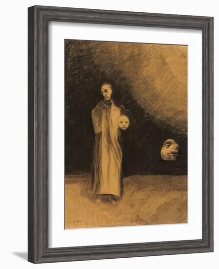 The Nightmare, 1881-Odilon Redon-Framed Giclee Print