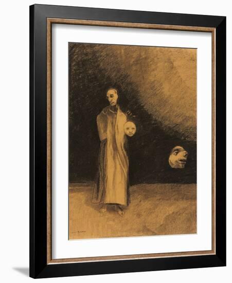 The Nightmare, 1881-Odilon Redon-Framed Giclee Print