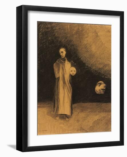 The Nightmare, 1881-Odilon Redon-Framed Giclee Print