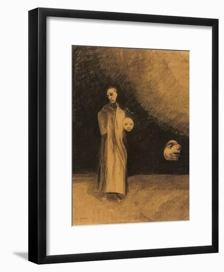 The Nightmare, 1881-Odilon Redon-Framed Giclee Print