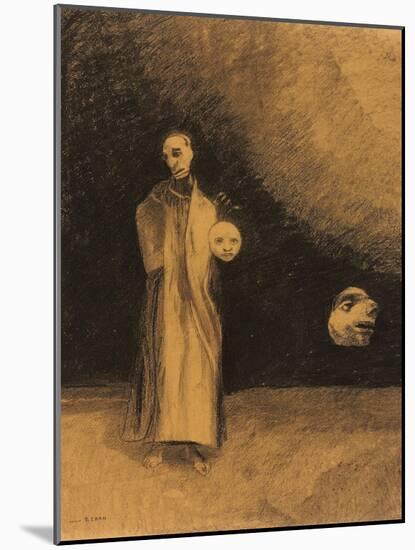 The Nightmare, 1881-Odilon Redon-Mounted Giclee Print