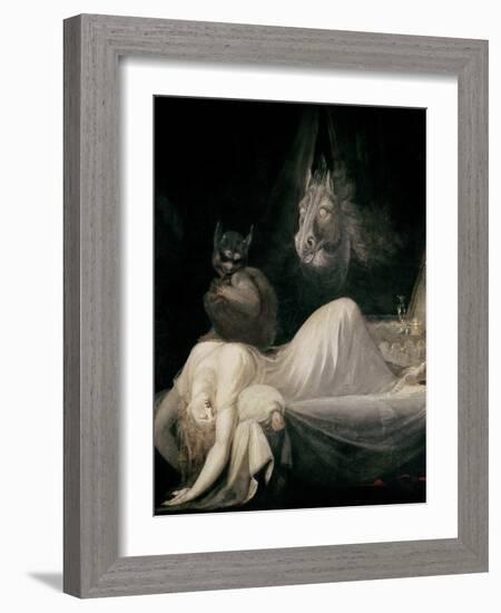 The Nightmare, c.1781-Henry Fuseli-Framed Giclee Print