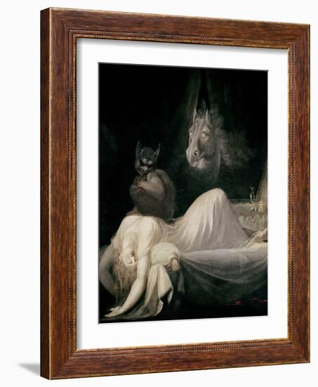 The Nightmare, c.1781-Henry Fuseli-Framed Giclee Print