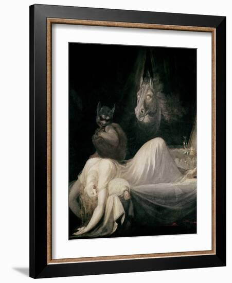 The Nightmare, c.1781-Henry Fuseli-Framed Giclee Print