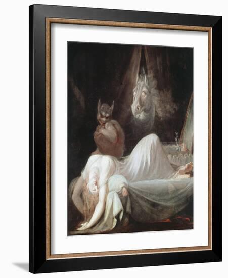 The Nightmare, C1790-Henry Fuseli-Framed Giclee Print