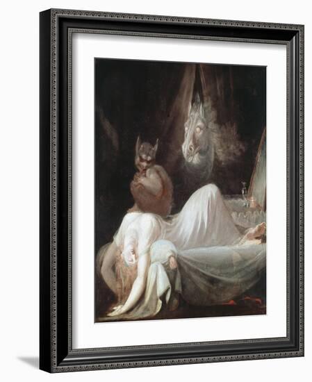 The Nightmare, C1790-Henry Fuseli-Framed Giclee Print