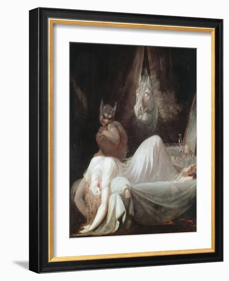 The Nightmare, C1790-Henry Fuseli-Framed Giclee Print