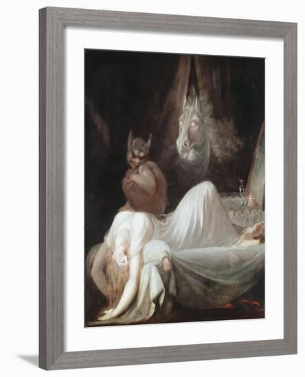 The Nightmare, C1790-Henry Fuseli-Framed Giclee Print