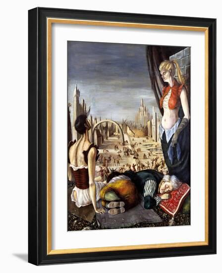 The Nightmare, C1850-1890-Stanislas Lepine-Framed Giclee Print