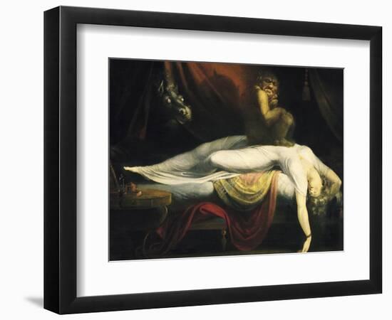 The Nightmare I, 1781-Johann Heinrich Fussli-Framed Giclee Print