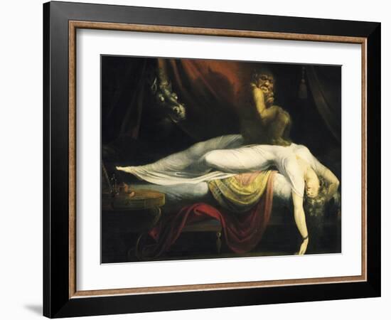 The Nightmare I, 1781-Johann Heinrich Fussli-Framed Giclee Print