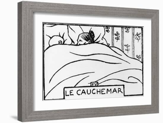 The Nightmare-Félix Vallotton-Framed Giclee Print