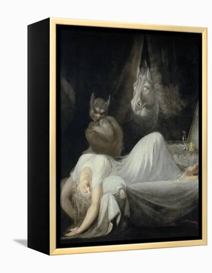 The Nightmare-Henry Fuseli-Framed Stretched Canvas