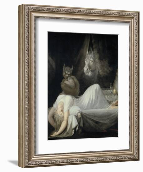 The Nightmare-Henry Fuseli-Framed Art Print