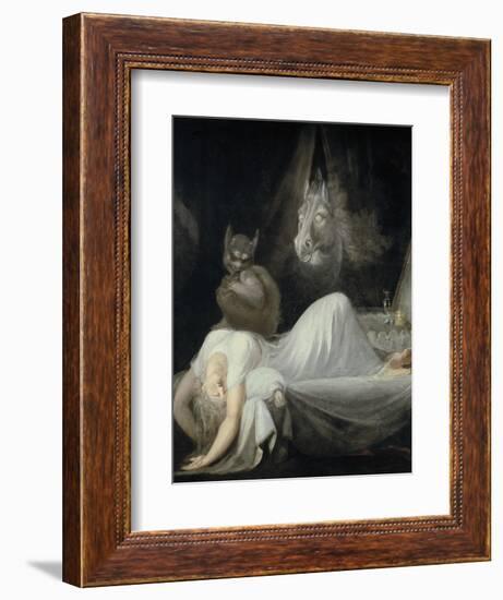 The Nightmare-Henry Fuseli-Framed Art Print