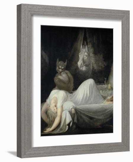 The Nightmare-Henry Fuseli-Framed Art Print