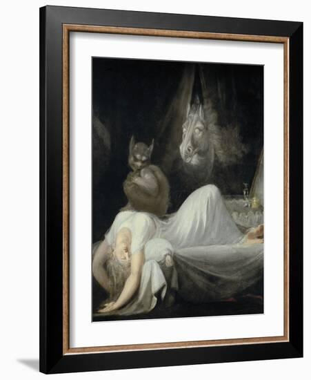 The Nightmare-Henry Fuseli-Framed Art Print