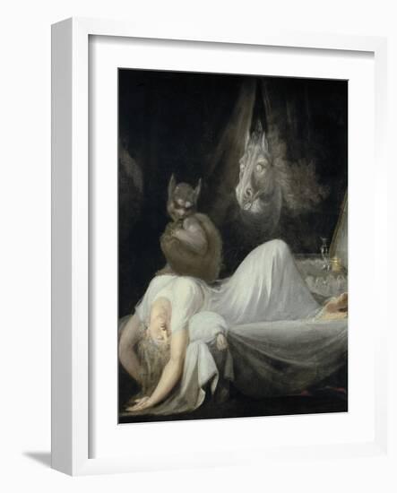 The Nightmare-Henry Fuseli-Framed Art Print