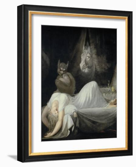 The Nightmare-Henry Fuseli-Framed Art Print