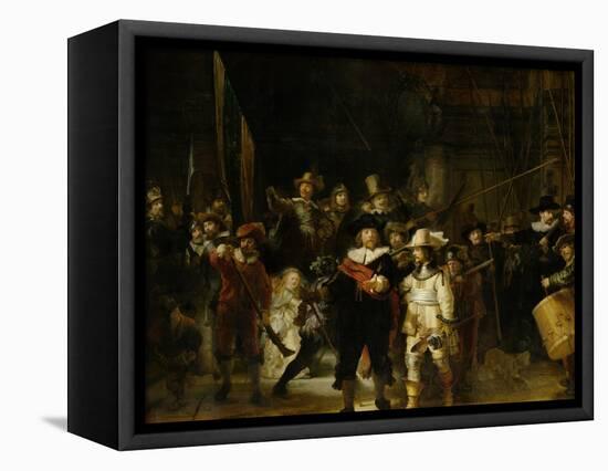 The Nightwatch, 1642-Rembrandt van Rijn-Framed Premier Image Canvas