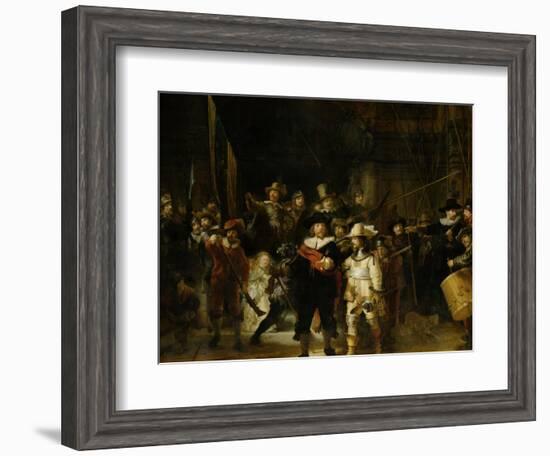 The Nightwatch, 1642-Rembrandt van Rijn-Framed Giclee Print