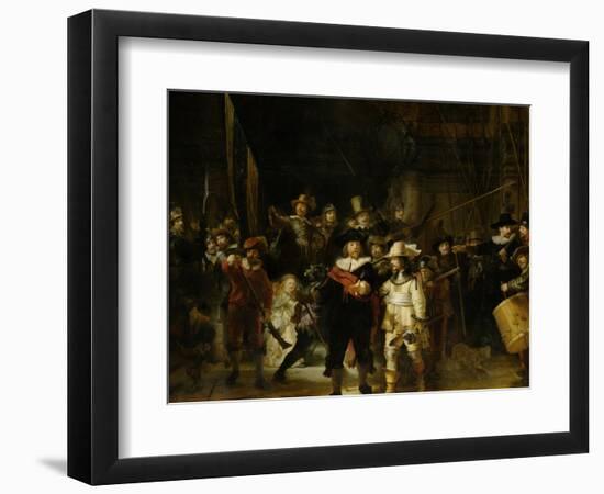 The Nightwatch, 1642-Rembrandt van Rijn-Framed Giclee Print