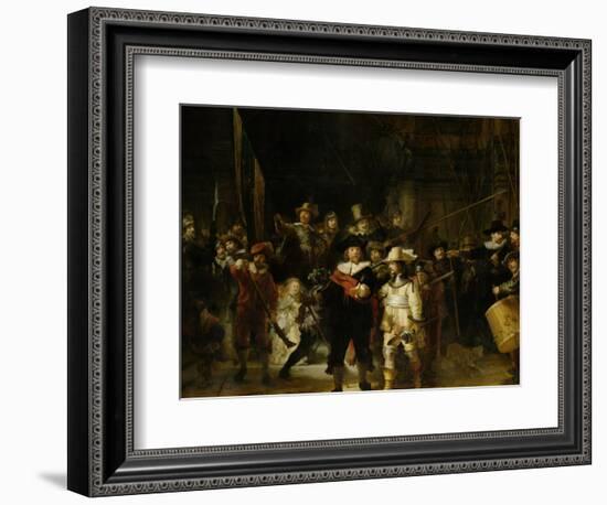 The Nightwatch, 1642-Rembrandt van Rijn-Framed Giclee Print