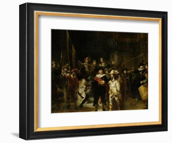 The Nightwatch, 1642-Rembrandt van Rijn-Framed Giclee Print