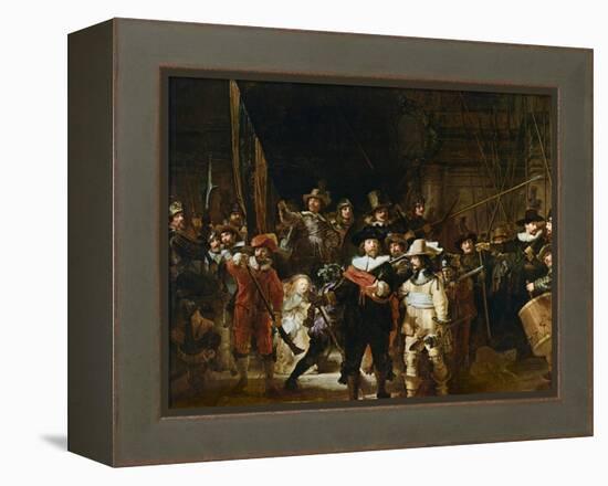 The Nightwatch-Rembrandt van Rijn-Framed Premier Image Canvas