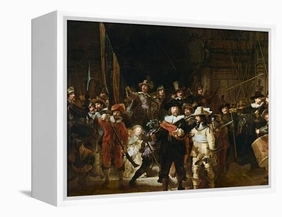 The Nightwatch-Rembrandt van Rijn-Framed Premier Image Canvas