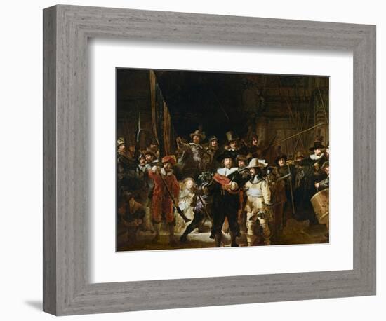 The Nightwatch-Rembrandt van Rijn-Framed Giclee Print