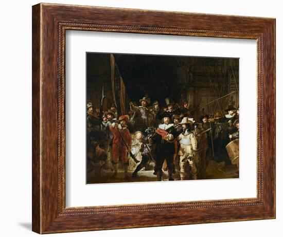 The Nightwatch-Rembrandt van Rijn-Framed Giclee Print