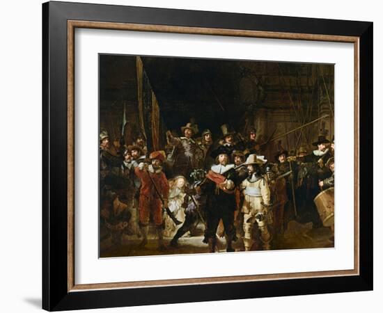 The Nightwatch-Rembrandt van Rijn-Framed Giclee Print