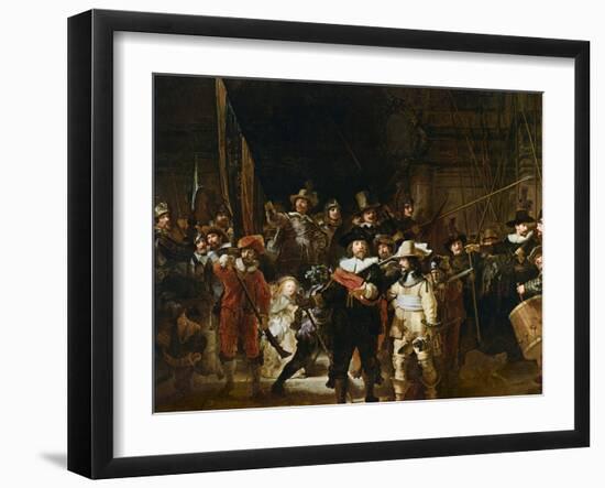 The Nightwatch-Rembrandt van Rijn-Framed Giclee Print