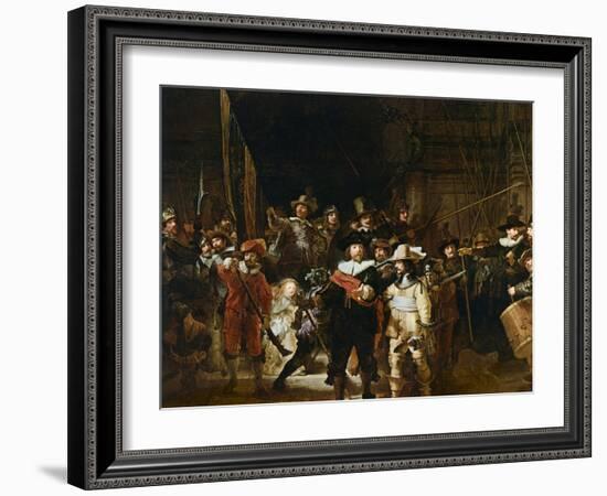 The Nightwatch-Rembrandt van Rijn-Framed Giclee Print